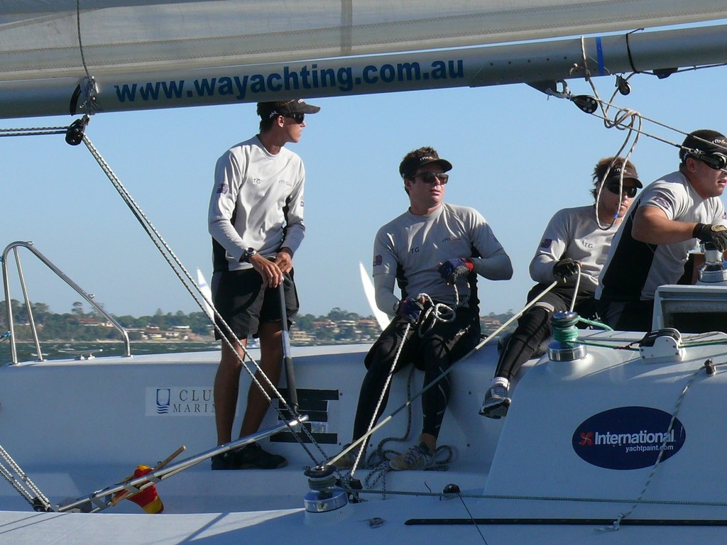 David Gilmour on his way to 2nd place last year - Warren Jones International Youth Regatta 2012 © John Roberson 